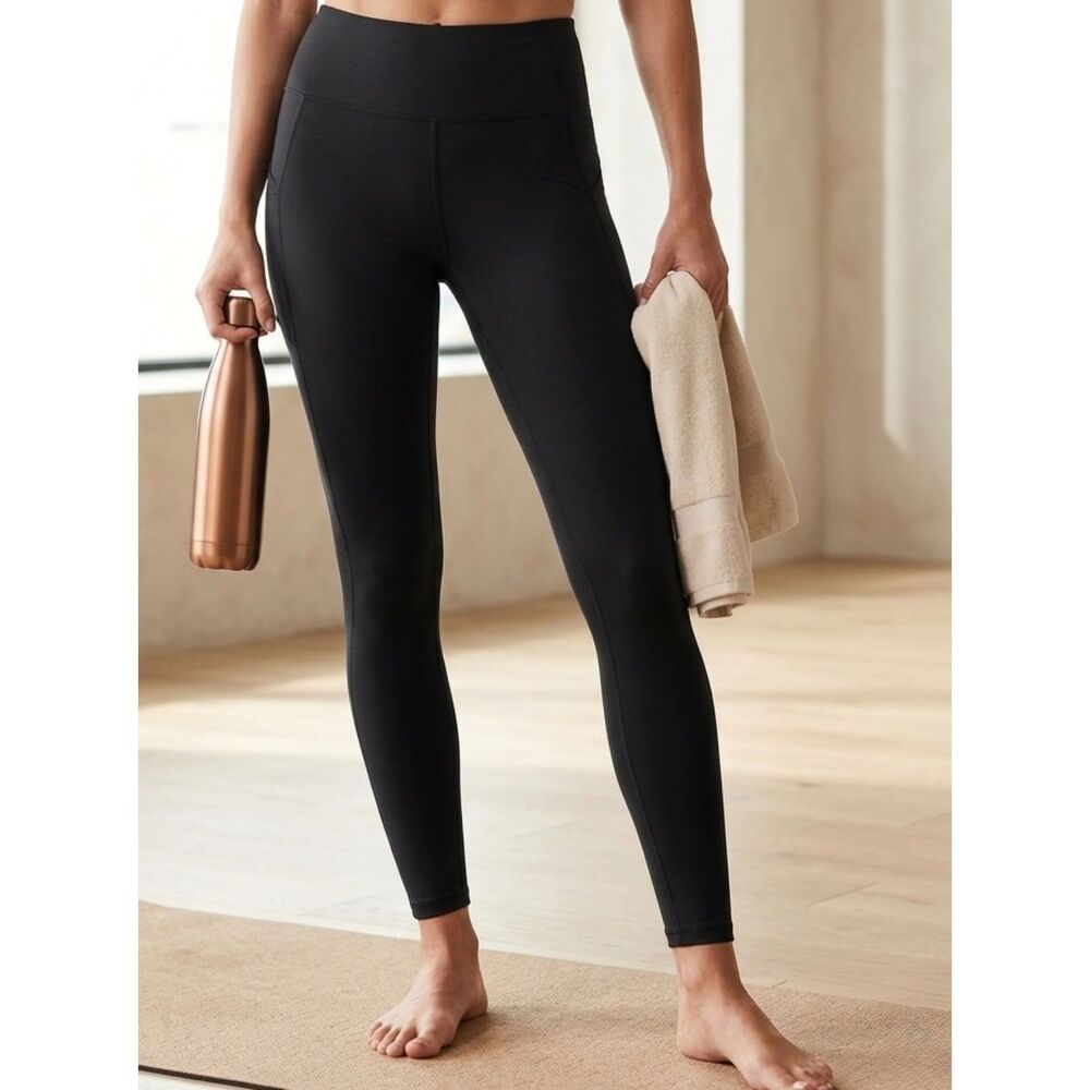 NWT Live Love Dream Black Polyester Active Legging Size M Medium